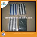 Colorful stripes fencing HDPE gardenline sun shade sail